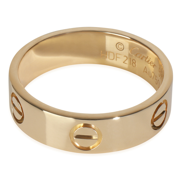 Cartier Yellow Gold Love Ring - Picture 4 of 5